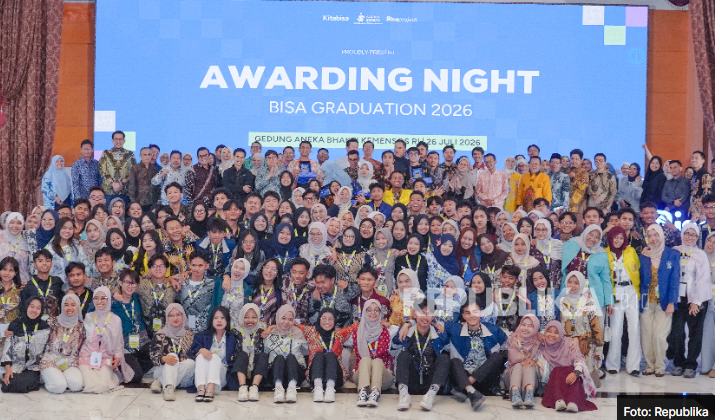 Awarding Night BISA Graduation 2026 di Gedung Aneka Bhakti Kemensos