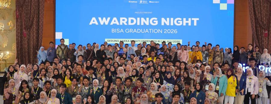 Para awardee BISA Project pada Awarding Night BISA Graduation 2026